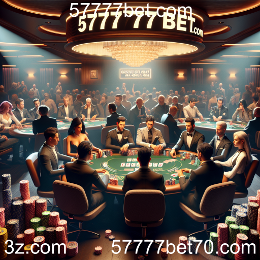 Explore o Mundo do Poker em 57777bet.com